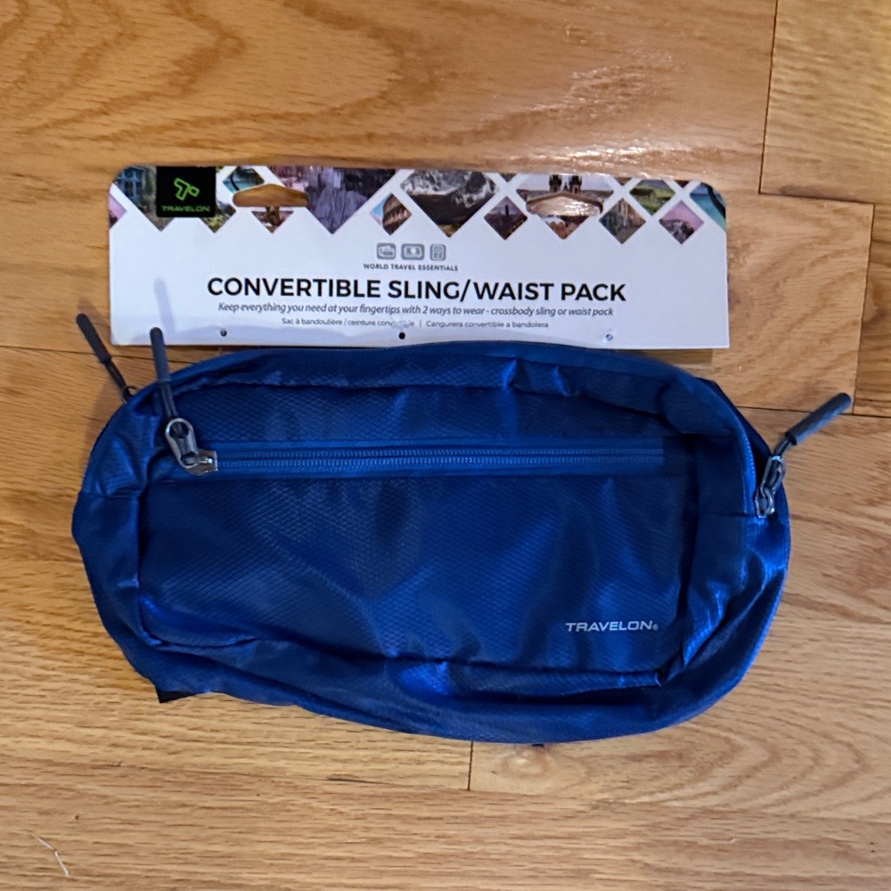 Travelon Navy Belt Bag